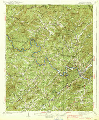 Fowler Bend topographic map thumbnail