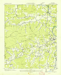Franklin 1935 topographic map thumbnail