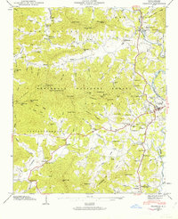 Franklin 1946 topographic map thumbnail