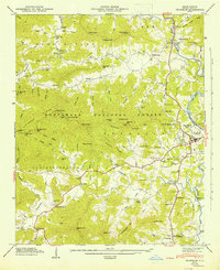 Franklin 1946 topographic map thumbnail