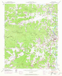 Franklin 1946 topographic map thumbnail