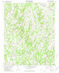 Frog Pond 1981 topographic map thumbnail