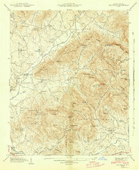 Fruitland 1942 topographic map thumbnail