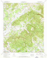 Fruitland 1965 topographic map thumbnail