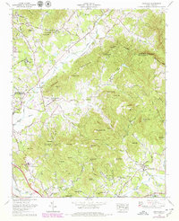 Fruitland 1965 topographic map thumbnail