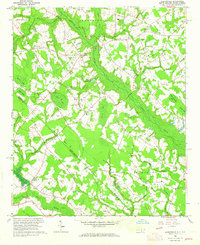 Gaddysville 1962 topographic map thumbnail