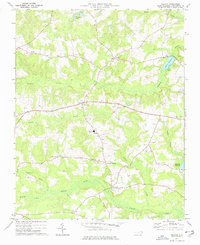 Galatia 1975 topographic map thumbnail