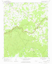 Glade Valley 1968 topographic map thumbnail