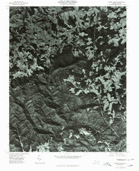 Glade Valley 1976 topographic map thumbnail