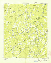 Glenville 1935 topographic map thumbnail