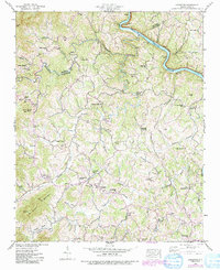 Leicester 1942 topographic map thumbnail