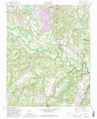Lobelia 1957 topographic map thumbnail