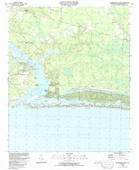 Lockwoods Folly 1990 topographic map thumbnail