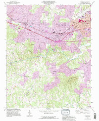 Longview 1993 topographic map thumbnail