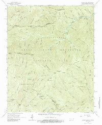 Luftee Knob 1964 topographic map thumbnail