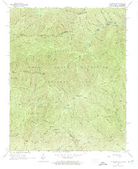 Luftee Knob 1964 topographic map thumbnail