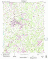 Maiden 1993 topographic map thumbnail