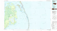 Manteo 1985 topographic map thumbnail