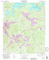 Marion East 1993 topographic map thumbnail