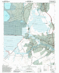Masontown 1994 topographic map thumbnail