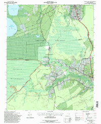 Masontown 1994 topographic map thumbnail