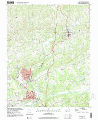 Mayodan 1997 topographic map thumbnail