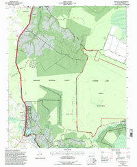 Maysville 1994 topographic map thumbnail