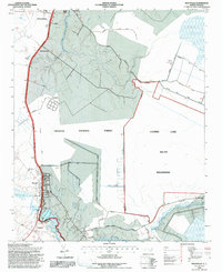 Maysville 1994 topographic map thumbnail