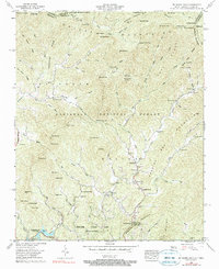 Mc Daniel Bald 1957 topographic map thumbnail