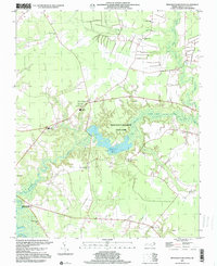 Merchants Millpond 1997 topographic map thumbnail