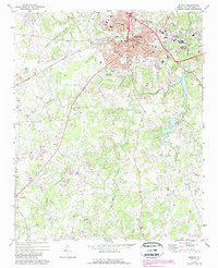 Monroe 1971 topographic map thumbnail