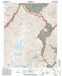 Montreat 1994 topographic map thumbnail