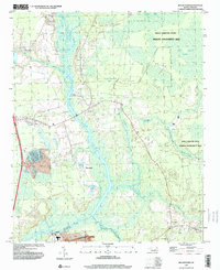 Mooretown 1997 topographic map thumbnail