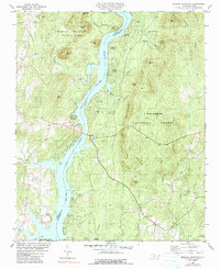 Morrow Mountain 1981 topographic map thumbnail