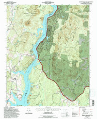 Morrow Mountain 1994 topographic map thumbnail