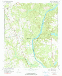 Morven East 1971 topographic map thumbnail