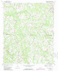 Morven West 1971 topographic map thumbnail