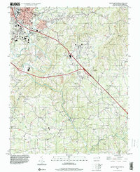 Mount Airy South 1996 topographic map thumbnail