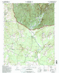 Mount Gilead East 1994 topographic map thumbnail