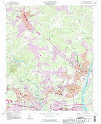 Mount Holly 1993 topographic map thumbnail