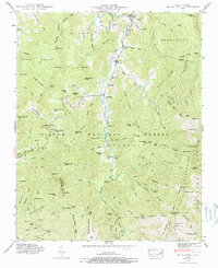 Mt. Mitchell 1946 topographic map thumbnail