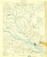 Chocowinity topographic map thumbnail