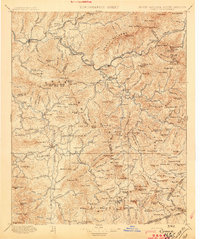 Cowee 1897 topographic map thumbnail