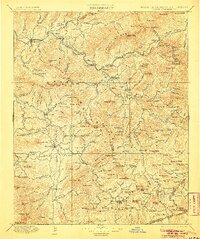 Cowee 1897 topographic map thumbnail