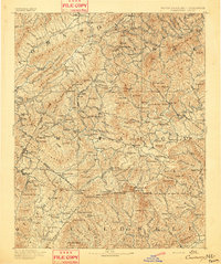 Cranberry 1893 topographic map thumbnail