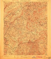 Cranberry topographic map thumbnail