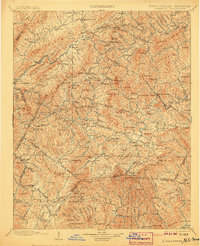 Cranberry 1902 topographic map thumbnail