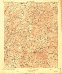 Cranberry 1902 topographic map thumbnail