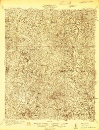 Gastonia 1914 topographic map thumbnail