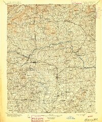 Hickory 1895 topographic map thumbnail
